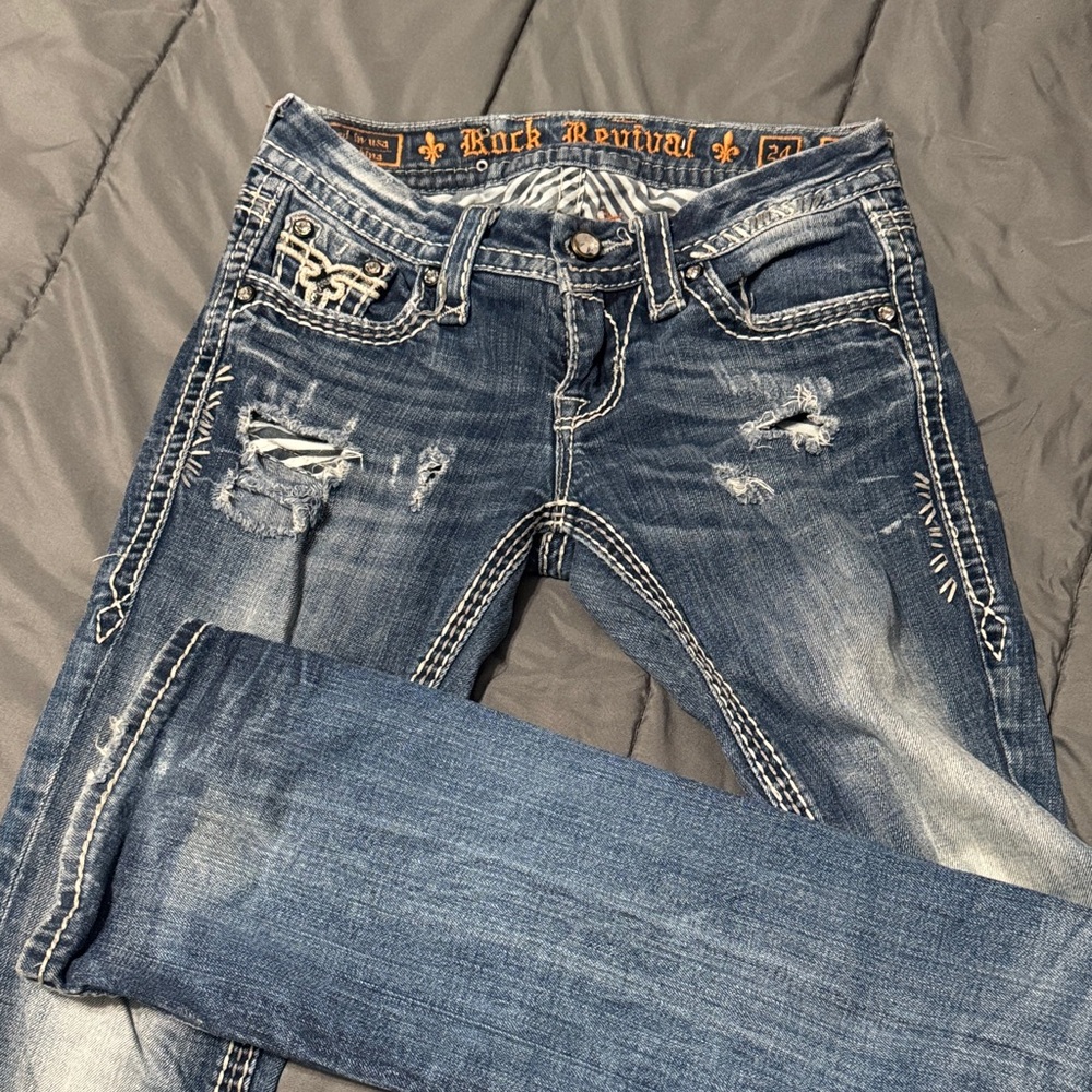 Rock Revival Boot Cut Jeans